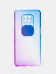 Розовый чехол для Xiaomi Redmi Note 9 Pro, Note 9s со шторкой для защиты камеры