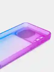 Синий чехол для Samsung Galaxy A02 (Самсунг Гэлакси А02), со шторкой для защиты камеры