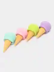 Мятный набор фигурных ластиков, 4 штуки