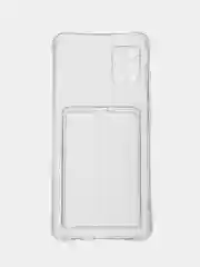 Золотой чехол с карманом для карт Samsung Galaxy A13 A23 A33 A53 A73 A51 A52 A71 A72 A12 A22 A32