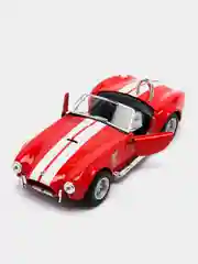 Красный машинка металлическая Kinsmart Shelby Cobra 427 KT5322D, 1:32
