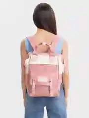Розовый ранец школьный