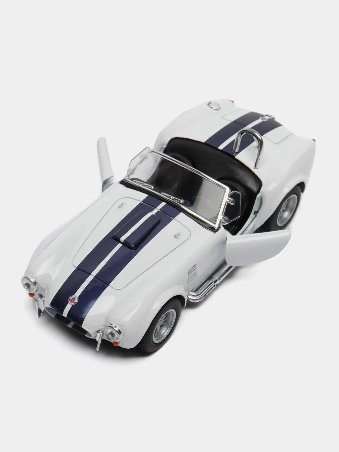 Белый машинка металлическая Kinsmart Shelby Cobra 427 KT5322D, 1:32