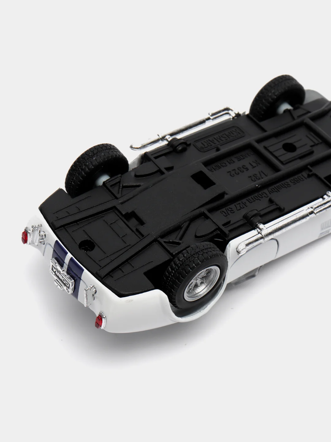 Белый машинка металлическая Kinsmart Shelby Cobra 427 KT5322D, 1:32