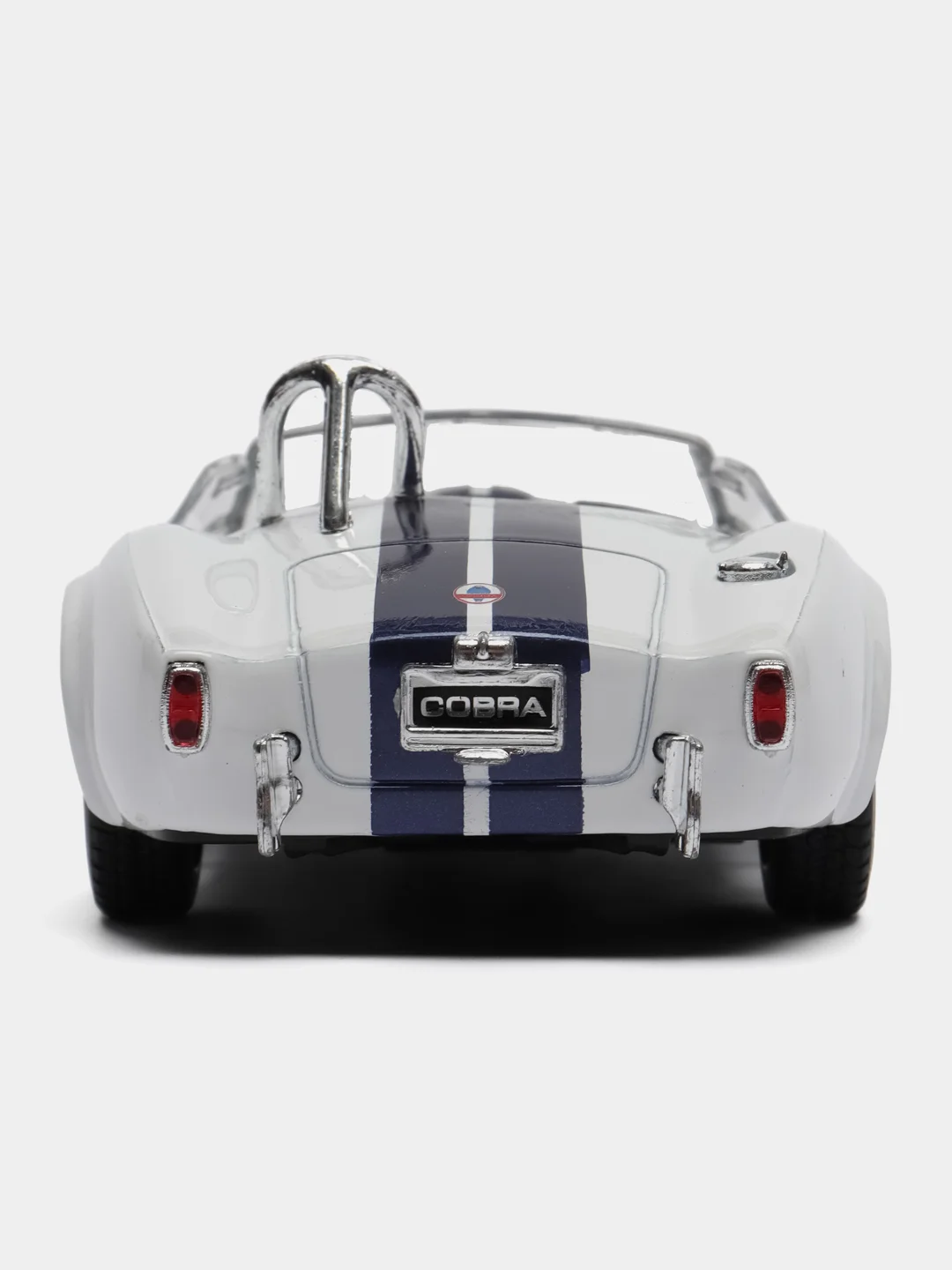 Белый машинка металлическая Kinsmart Shelby Cobra 427 KT5322D, 1:32