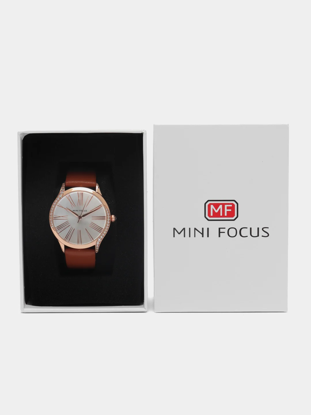 Белый женские наручные часы Mini Focus MF0259L, в подарочной упаковке