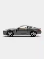 Серый машинка металлическая, инерционная, Jaguar XK Coupe KT5321D 1:38 KINSMART