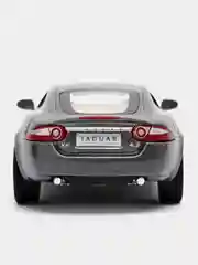 Серый машинка металлическая, инерционная, Jaguar XK Coupe KT5321D 1:38 KINSMART