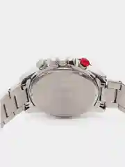 Серебряный мужские наручные часы Curren 8415 с хронографом в подарочной упаковке