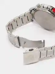 Серебряный мужские наручные часы Curren 8415 с хронографом в подарочной упаковке