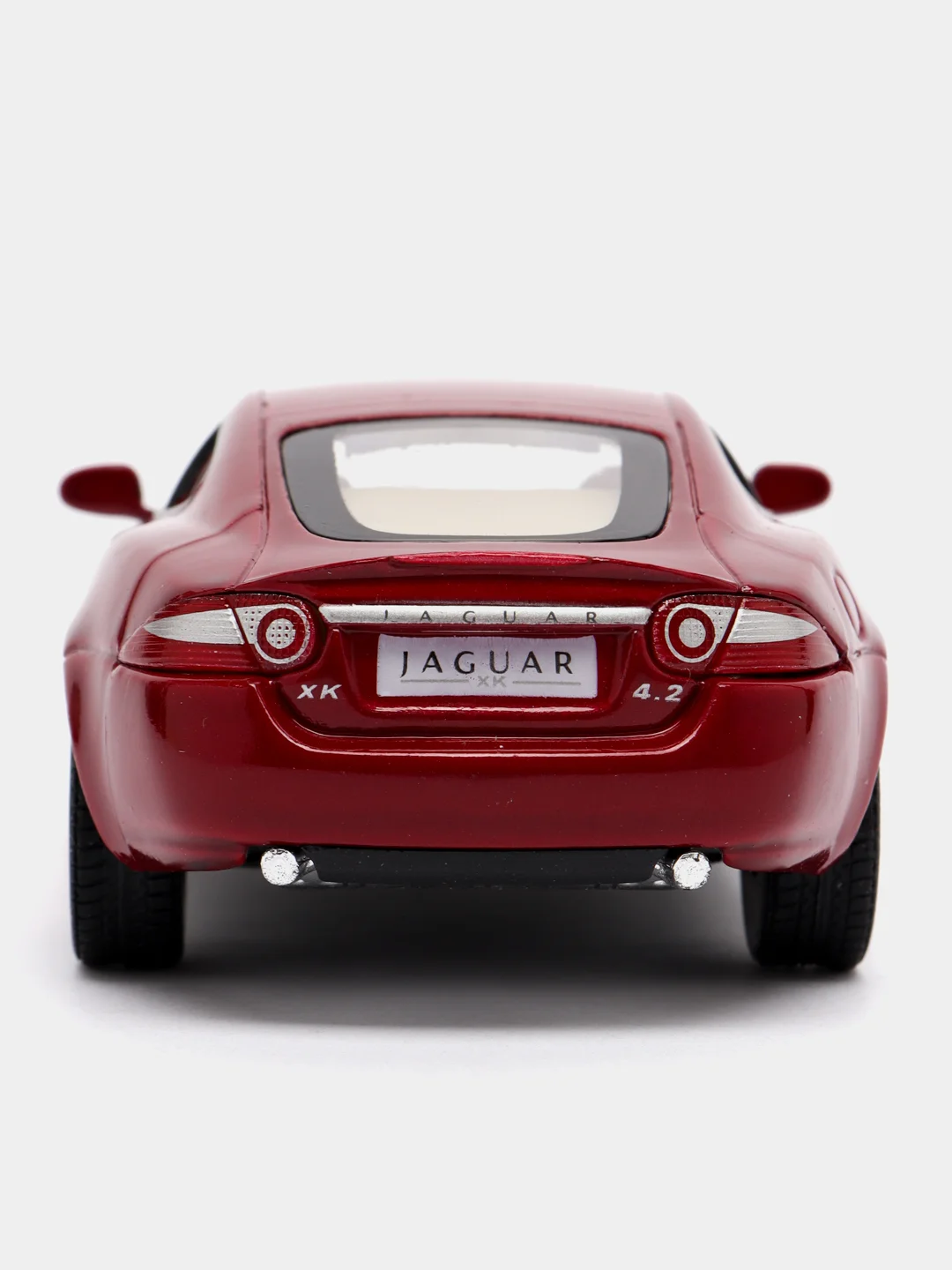 Бордовый машинка металлическая, инерционная, Jaguar XK Coupe KT5321D 1:38 KINSMART