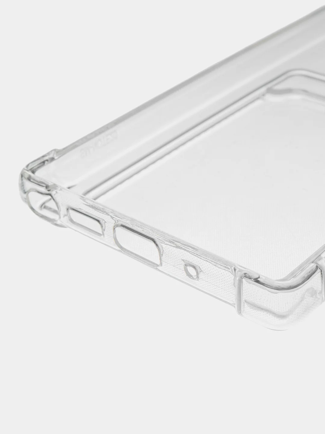 Прозрачный чехол для Samsung Galaxy Note 20 (Самсунг Галакси Нот 20) прозрачный, с карманом для карты