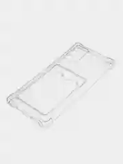 Прозрачный чехол для Samsung Galaxy Note 20 (Самсунг Галакси Нот 20) прозрачный, с карманом для карты