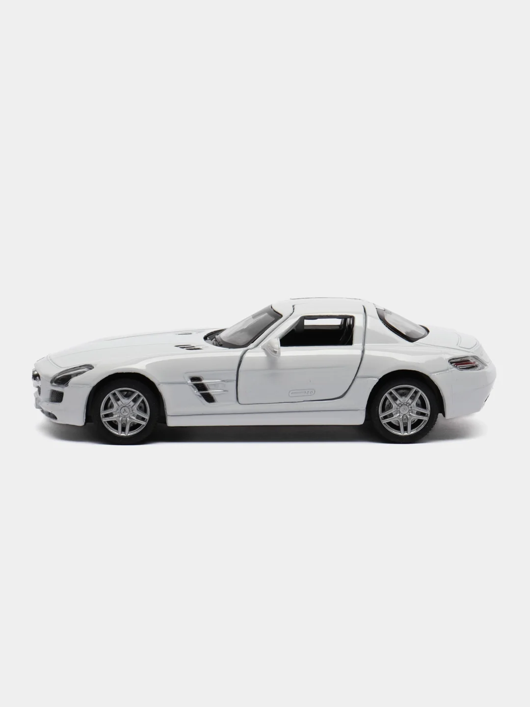 Белый машинка металлическая Mercedes-Benz SLS AMG KT5349D 1:36 /Kinsmart/