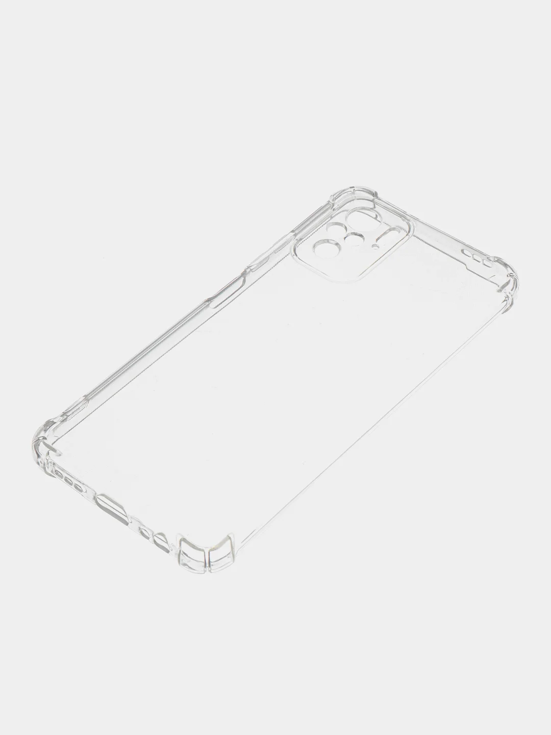 Прозрачный чехол Xiaomi Redmi Note 10/10S/Poco M5s, прозрачный, силиконовый, с усиленными углами