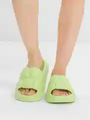 Салатовый сланцы женские для бассейна, пляжные, 8 цветов