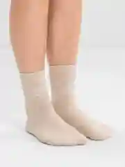 Бежевый носки женские