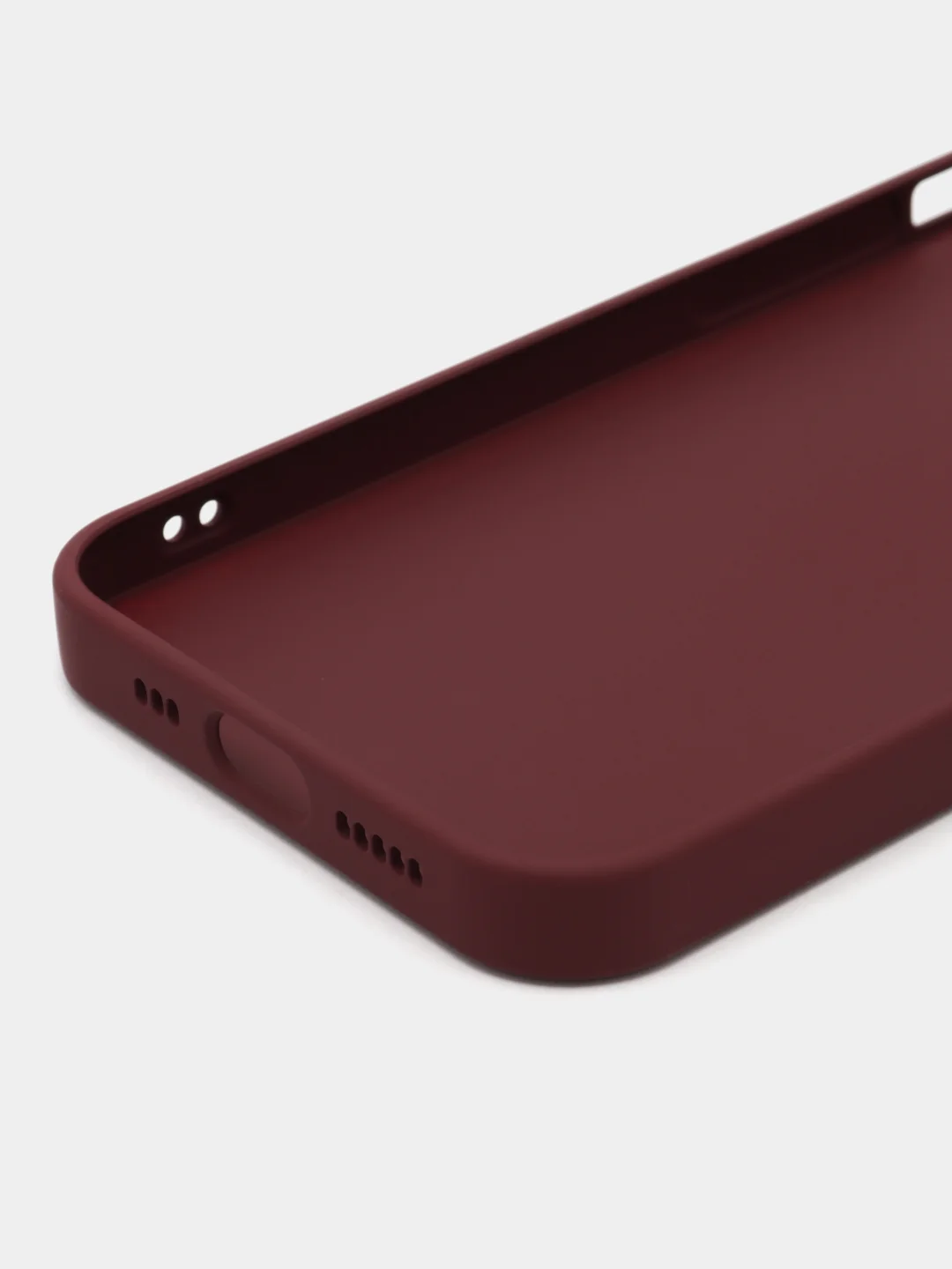 Шоколадный силиконовый чехол на iPhone 13, 13 Pro, 13 Pro Max, со стеклянной панелью