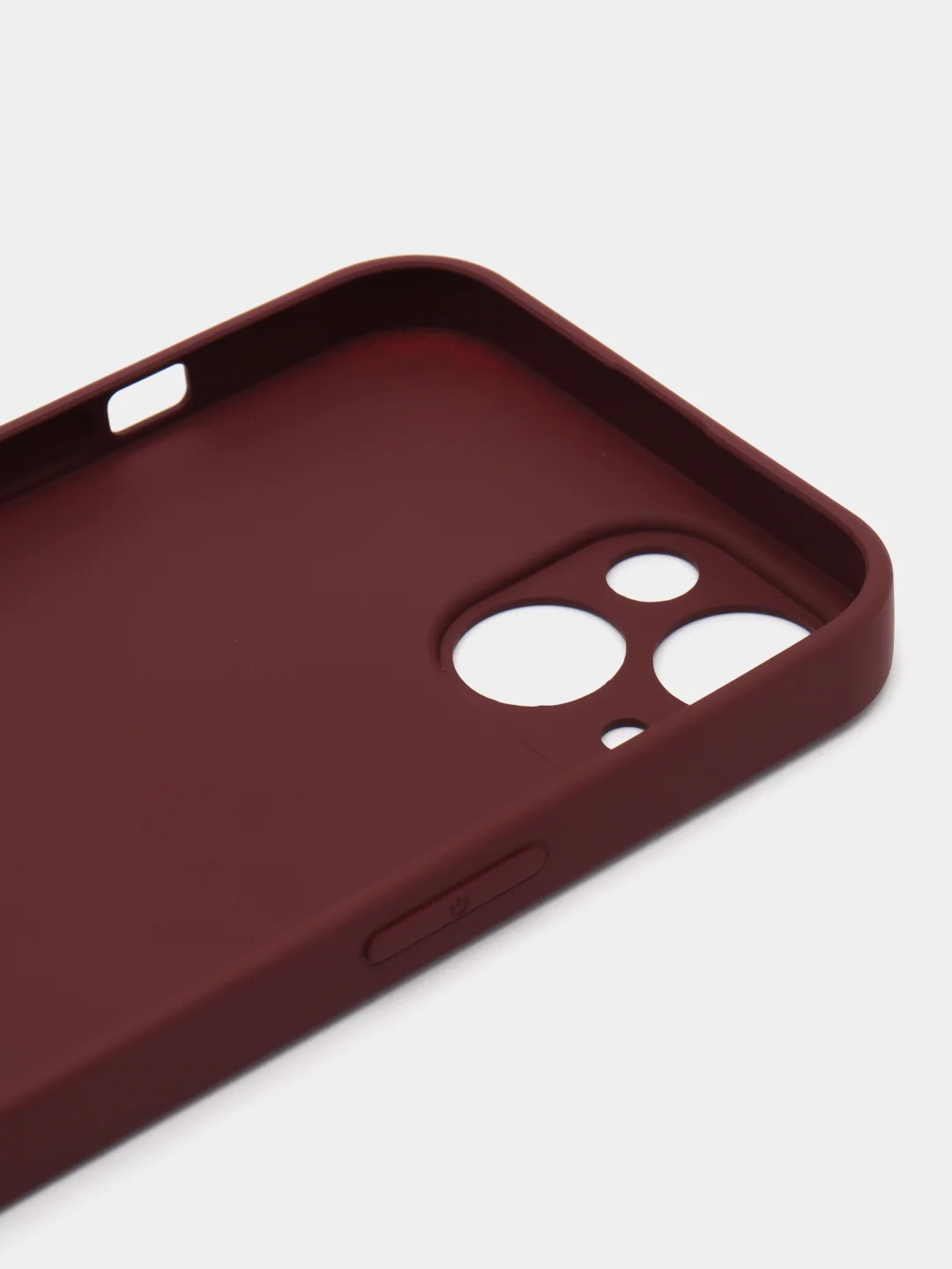 Шоколадный силиконовый чехол на iPhone 13, 13 Pro, 13 Pro Max, со стеклянной панелью