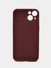 Шоколадный силиконовый чехол на iPhone 13, 13 Pro, 13 Pro Max, со стеклянной панелью