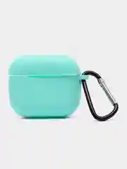 Бирюзовый силиконовый чехол для Apple AirPods 3 поколения 2021