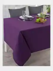 Пурпурный скатерть кухонная Altali, прямоугольная, велюр, 132 x 170