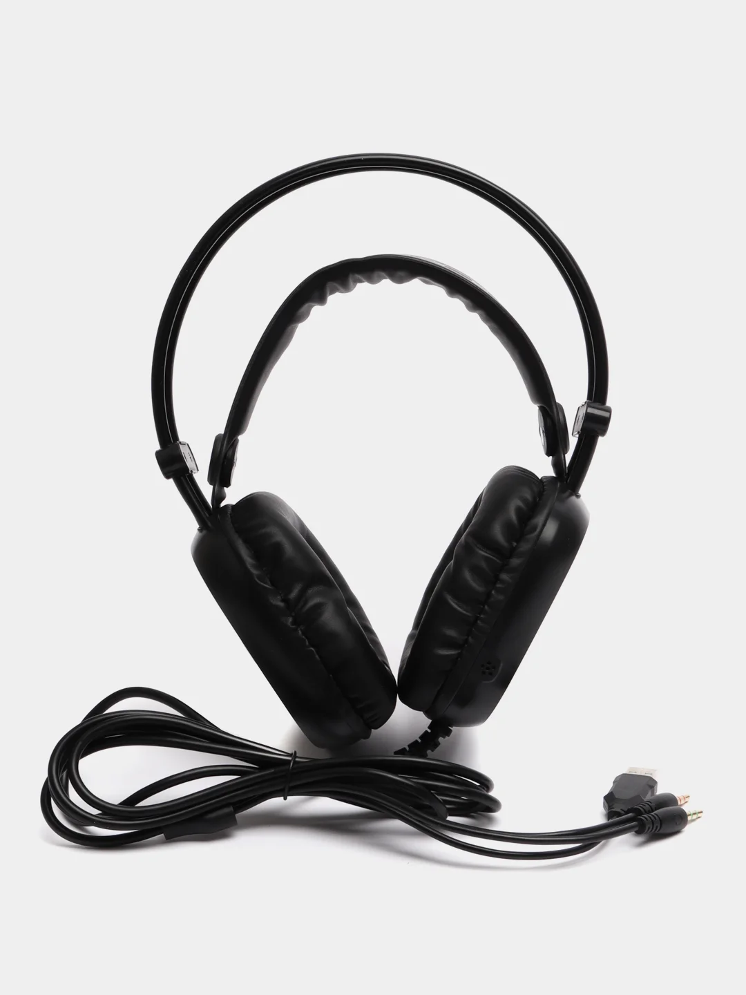 Игровые наушники A2, с микрофоном, с подсветкой, с регулятором громкости