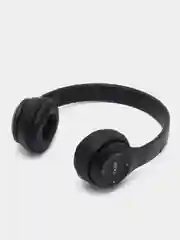 Черный стерео-наушники беспроводные P47, Bluetooth
