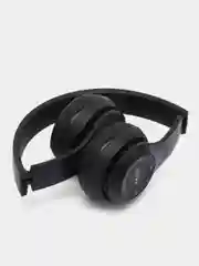 Черный стерео-наушники беспроводные P47, Bluetooth