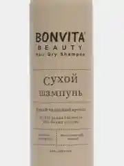 Бежевый сухой шампунь для волос очищающий Bonvita, 150 мл