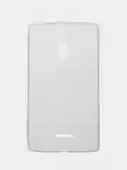 Белый силиконовый чехол на Nokia XL