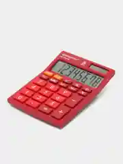 Калькулятор настольный BRAUBERG ULTRA-08-WR, компактный, бордовый, 154 x 115 миллиметров