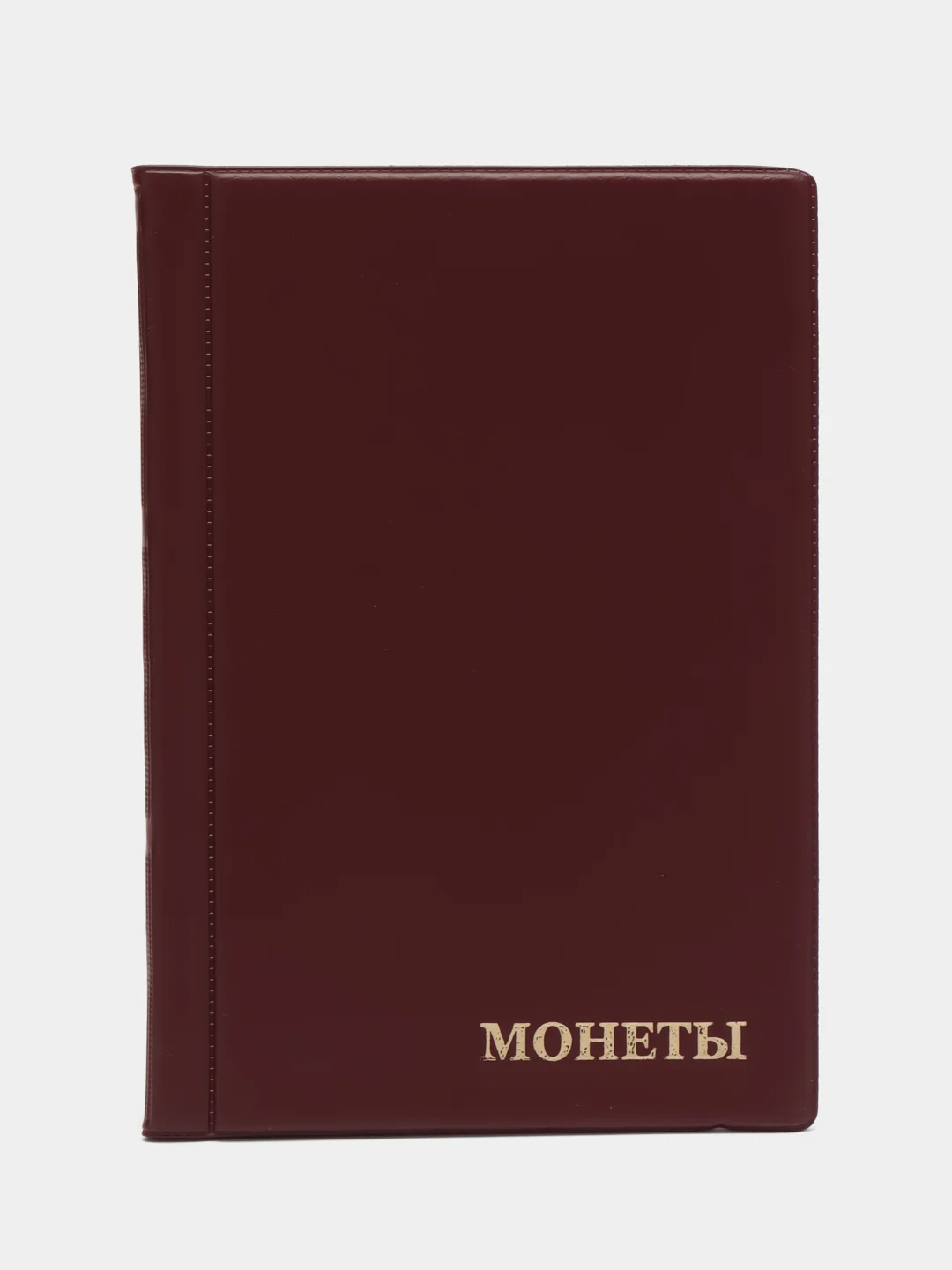 Красный альбом для монет, на 102 монеты
