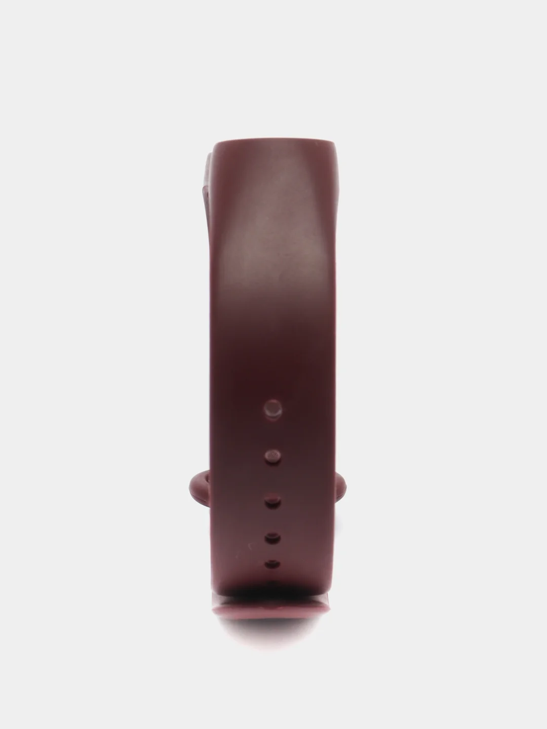 Бордовый ремешок для фитнес-браслета для Xiaomi Mi Band 3 / Mi Band 4 / Mi Band 5 / Mi Band 6