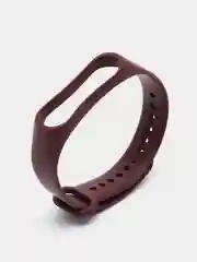 Бордовый ремешок для фитнес-браслета для Xiaomi Mi Band 3 / Mi Band 4 / Mi Band 5 / Mi Band 6