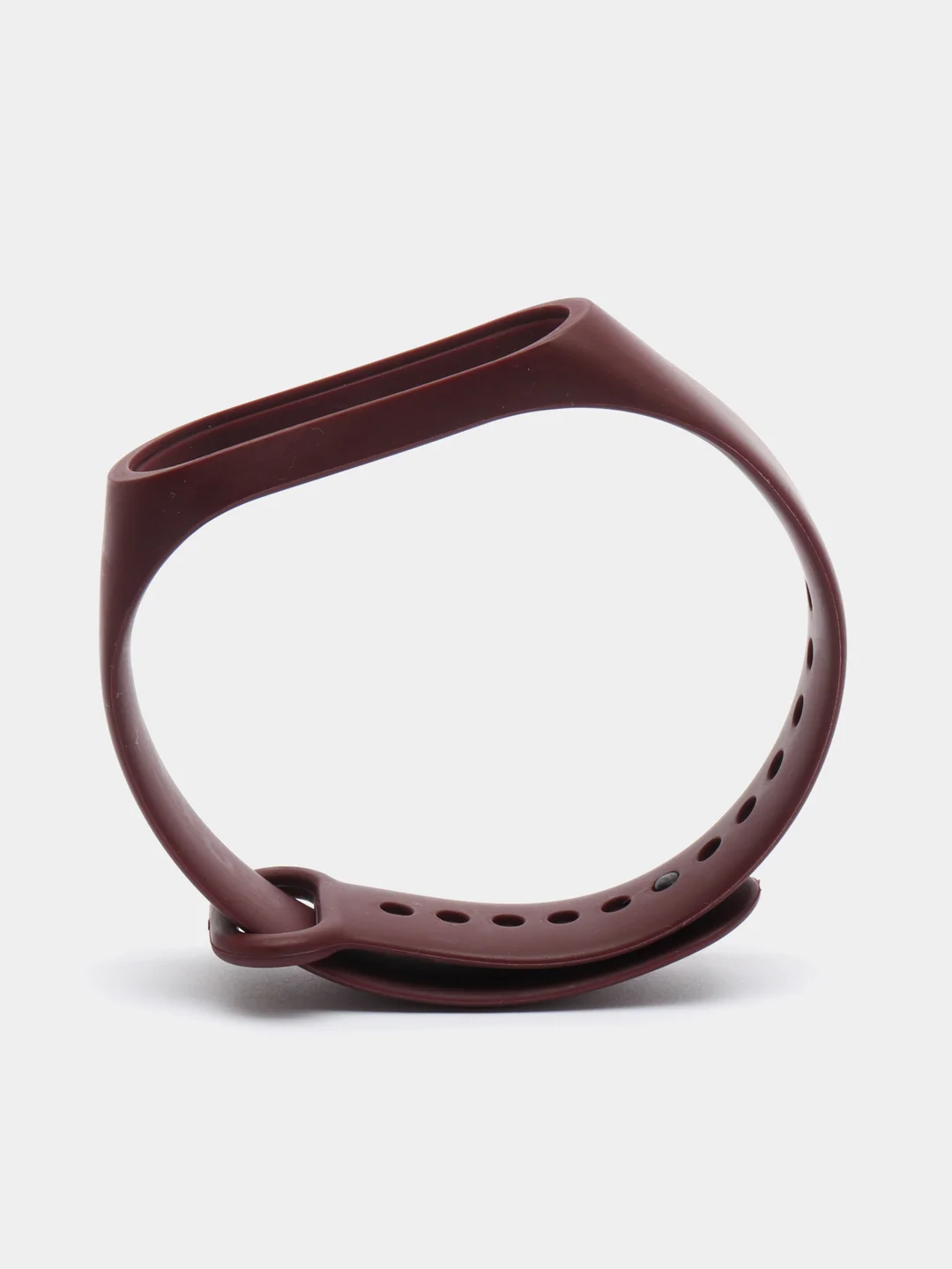 Бордовый ремешок для фитнес-браслета для Xiaomi Mi Band 3 / Mi Band 4 / Mi Band 5 / Mi Band 6