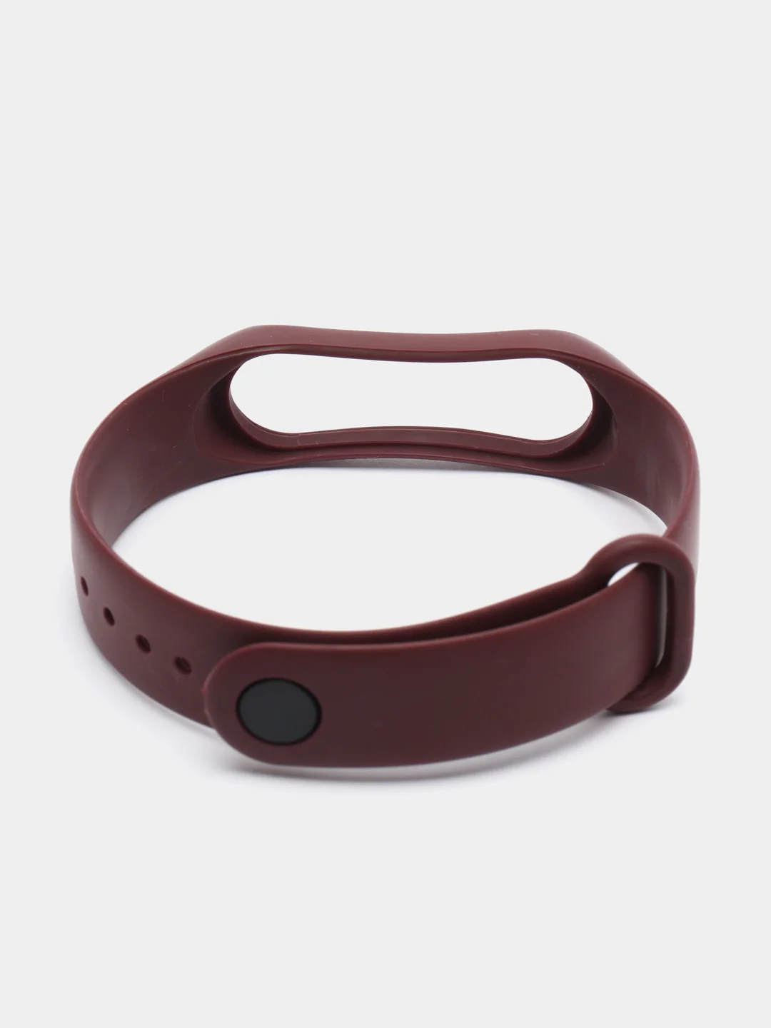 Бордовый ремешок для фитнес-браслета для Xiaomi Mi Band 3 / Mi Band 4 / Mi Band 5 / Mi Band 6