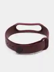 Бордовый ремешок для фитнес-браслета для Xiaomi Mi Band 3 / Mi Band 4 / Mi Band 5 / Mi Band 6