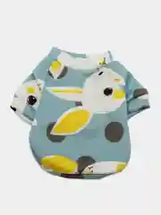 Голубой одежда для собак мелких пород, кошек, флис
