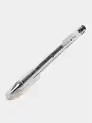 Ручка гелевая BRAUBERG "Jet", черная, корпус прозрачный, узел 0,5 мм, линия письма 0,35 мм