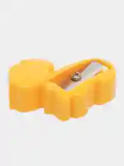 Желтый точилка для карандашей, фигурки