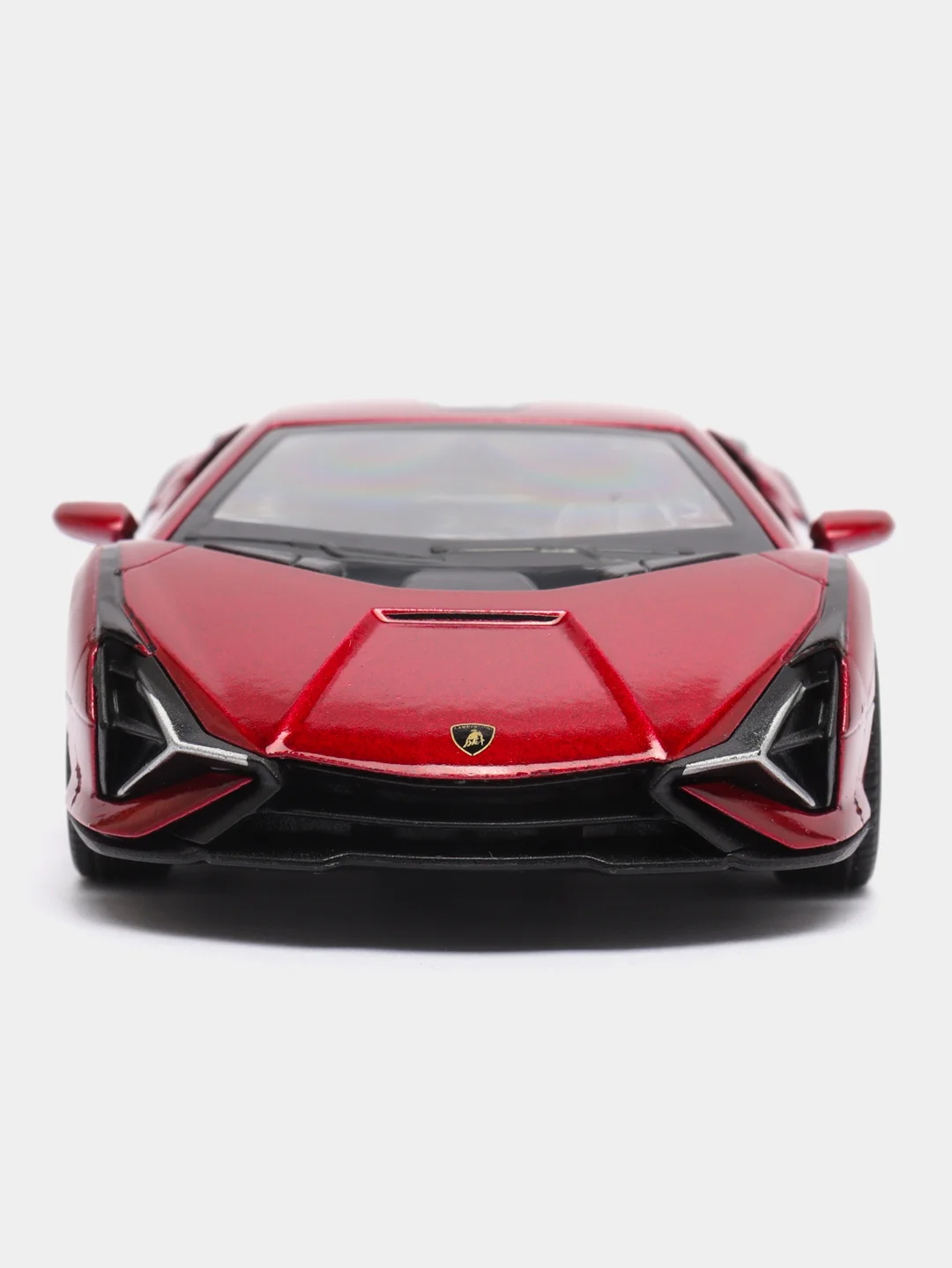Красный машинка металлическая инерционная Lamborghini Sian FKP 37 KT5431D 1:40 KINSMART