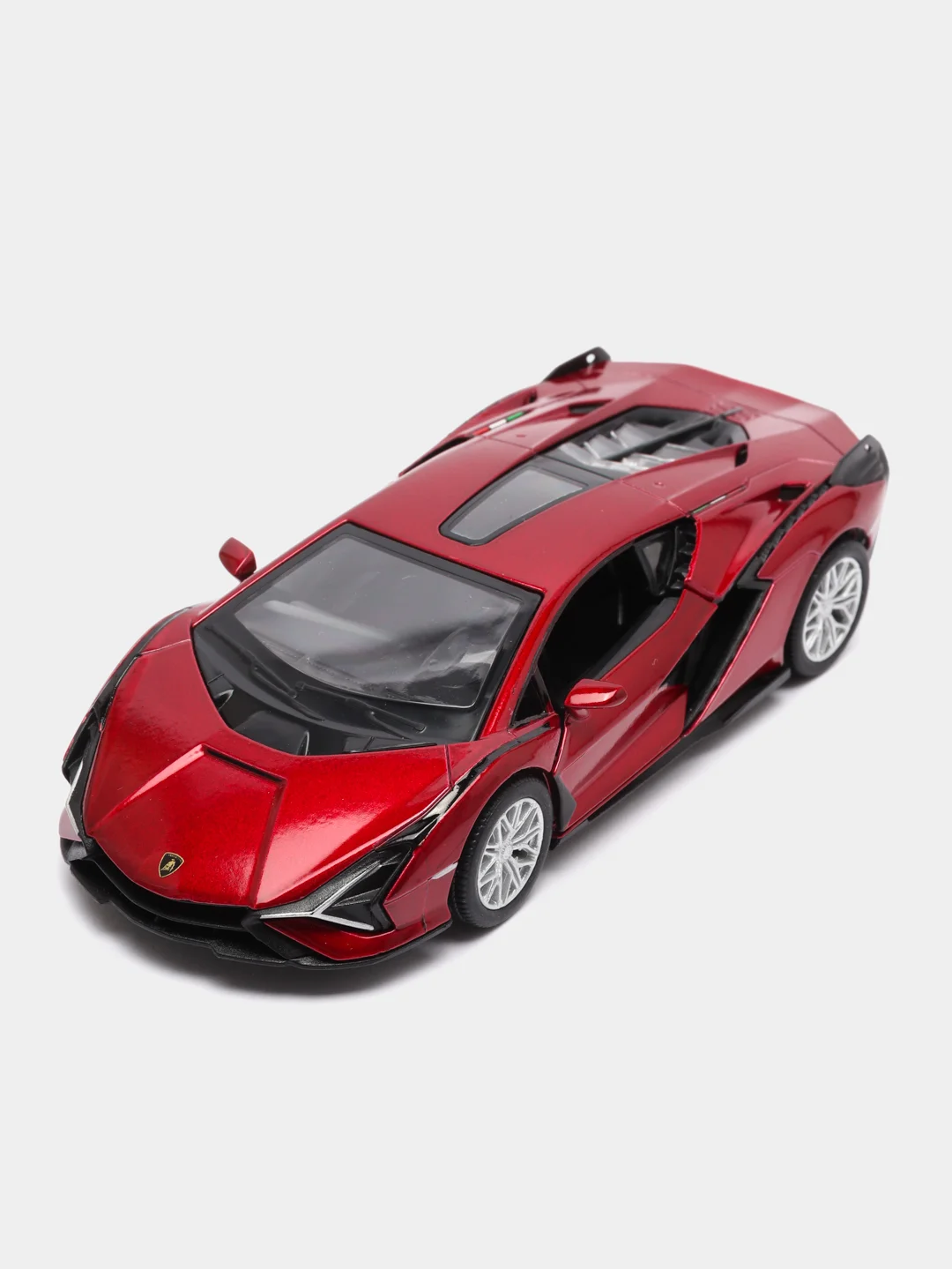 Красный машинка металлическая инерционная Lamborghini Sian FKP 37 KT5431D 1:40 KINSMART