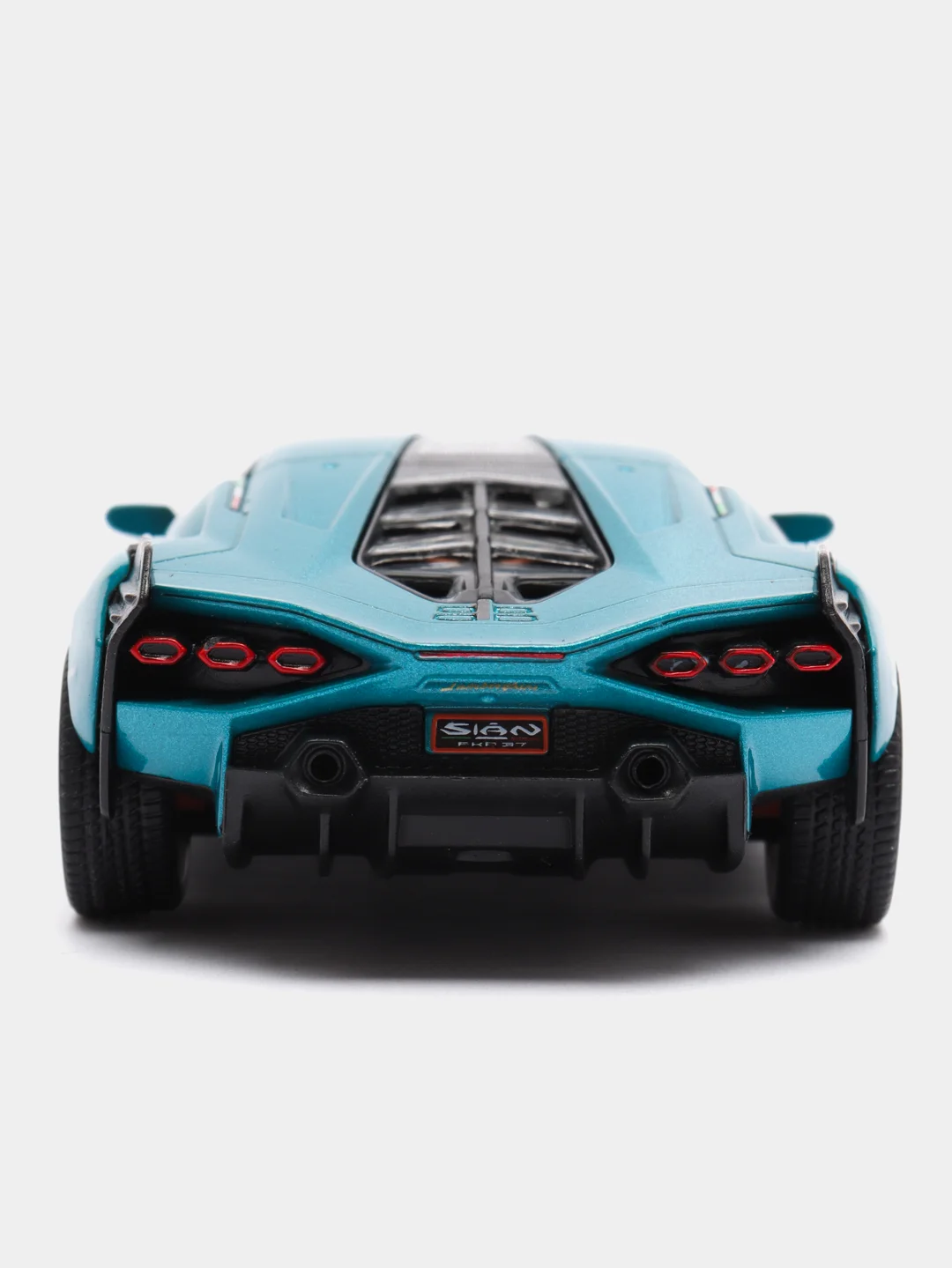 Оранжевый машинка металлическая инерционная Lamborghini Sian FKP 37 KT5431D 1:40 KINSMART
