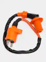Катушка зажигания скутер 4Т 50-150 139QMB, 157QMJ, DIO, оранжевый колпак