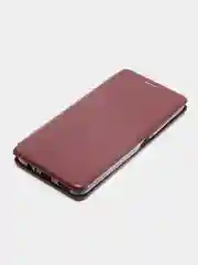 Пурпурный чехол-книжка для Huawei P Smart 2021 (Хуавей П Смарт 2021)