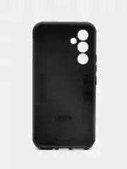 Черный чехол для Samsung Galaxy A54 / Самсунг Галакси А54 с металлической подставкой