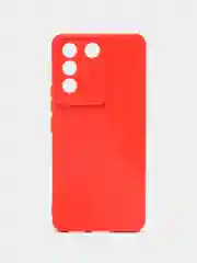 Красный чехол силиконовый для Vivo V27e / Виво В27е Silicone Cover