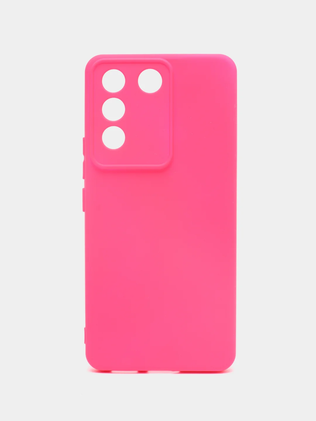 Фуксия чехол силиконовый для Vivo V27e / Виво В27е Silicone Cover