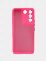 Фуксия чехол силиконовый для Vivo V27e / Виво В27е Silicone Cover